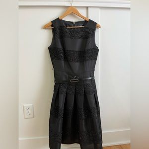 Flirty & fun Tommy Hilfiger little black dress with a sparkle. New, size 6.